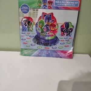 NWT Disney PJ Masks Themed Birthday Table Top Boys Party Supplies Decorations
